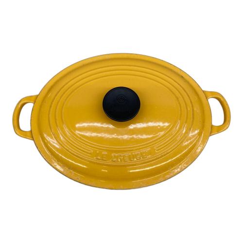 LE CREUSET (ルクルーゼ) 両手鍋 27 オレンジ ココット・オーバル