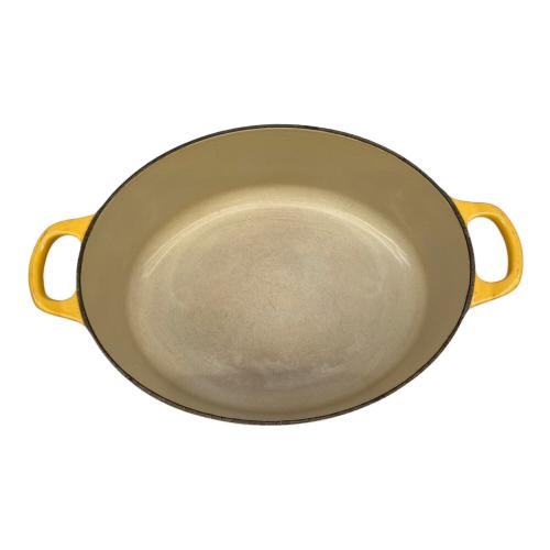 LE CREUSET (ルクルーゼ) 両手鍋 27 オレンジ ココット・オーバル