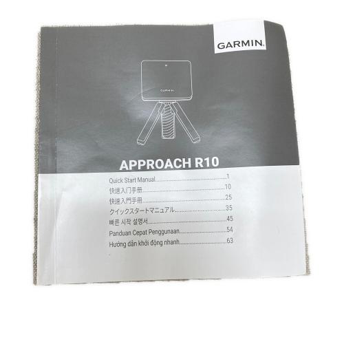 GARMIN (ガーミン) ゴルフ弾道測定器 APPROACH R10 ブラック