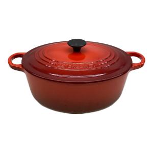 LE CREUSET (ルクルーゼ) 両手鍋 レッド