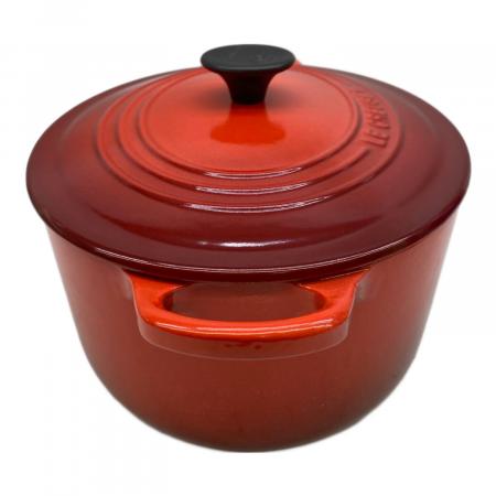 USED】Le Creuset ルクルーゼ 両手鍋 27cm フランス製 USED】Le