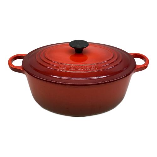 LE CREUSET (ルクルーゼ) 両手鍋 レッド