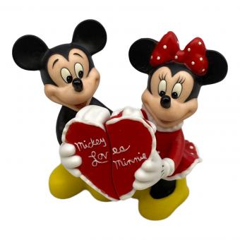 DISNEY (ディズニー) 『True Love Heart』Salt&Pepper Shaker Set ディズニーグッズ