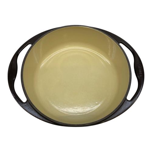 LE CREUSET (ルクルーゼ) 両手鍋 ブラウン