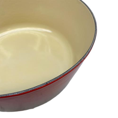 LE CREUSET (ルクルーゼ) 両手鍋 SIZE 26cm レッド