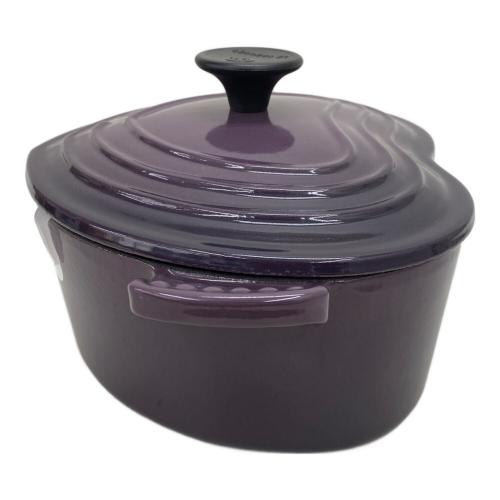 LE CREUSET (ルクルーゼ) 両手鍋 パープル ココット・ダムール 2.0ℓ