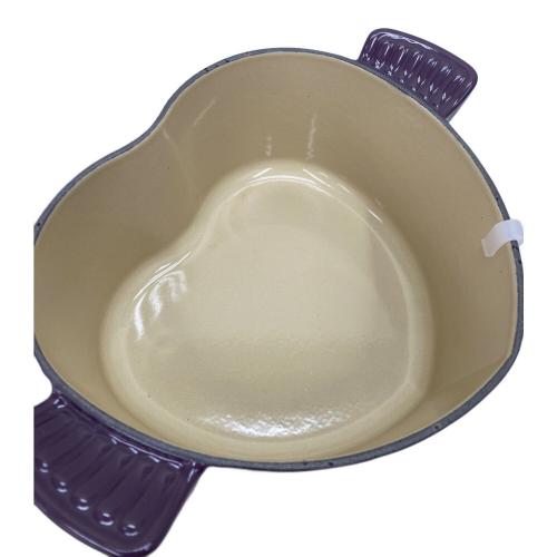 LE CREUSET (ルクルーゼ) 両手鍋 パープル ココット・ダムール 2.0ℓ