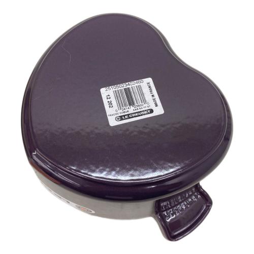 LE CREUSET (ルクルーゼ) 両手鍋 パープル ココット・ダムール 2.0ℓ