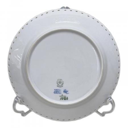 未使用　ロイヤルコペンハーゲン ハーフレース 19cm プレート 2枚セット ROYAL COPENHAGEN (ロイヤル・コペンハーゲン) プレート 19cm ブルー