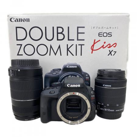 CANON (キヤノン) デジタル一眼レフカメラ EOS KISS X7 ダブルズーム