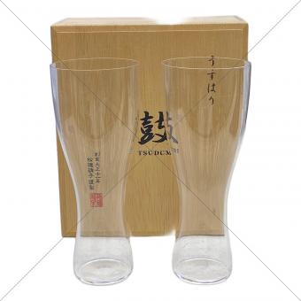 うすはり (ウスハリ) グラスセット 木箱付 TSUDUMI 鼓