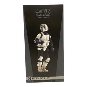 STAR WARS (スターウォーズ) 『スター・ウォーズ』 1/6スケールフィギュア 【ミリタリーズ・オブ・スター・ウォーズ】 スカウト・トルーパー フィギュア 保管ヨゴレ有