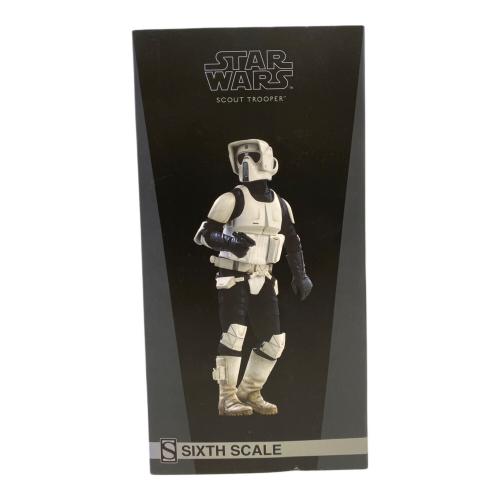 STAR WARS (スターウォーズ) 『スター・ウォーズ』 1/6スケールフィギュア 【ミリタリーズ・オブ・スター・ウォーズ】 スカウト・トルーパー フィギュア 保管ヨゴレ有
