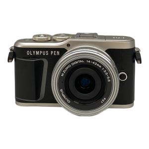 OLYMPUS (オリンパス) ミラーレス一眼カメラ PEN E-PL9 14-42mm EZレンズキット ブラック×シルバー