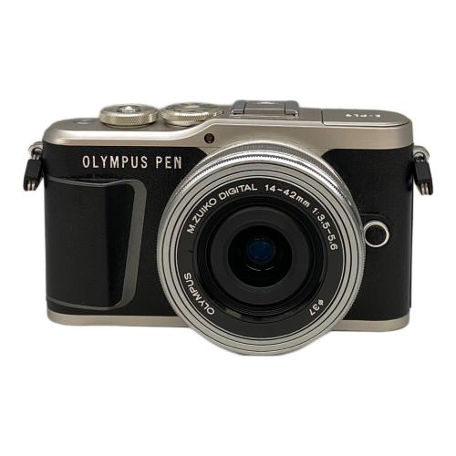 OLYMPUS (オリンパス) ミラーレス一眼カメラ PEN E-PL9 14-42mm EZレンズキット ブラック×シルバー