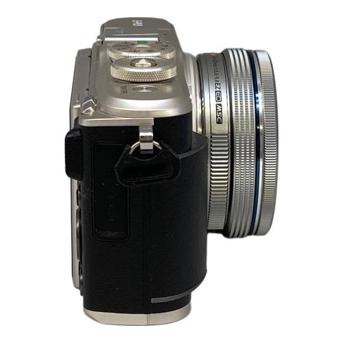OLYMPUS (オリンパス) ミラーレス一眼カメラ PEN E-PL9 14-42mm EZレンズキット ブラック×シルバー