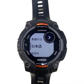 GARMIN (ガーミン) Instinct 3 Dual Power スマートウォッチ 010-02934-30