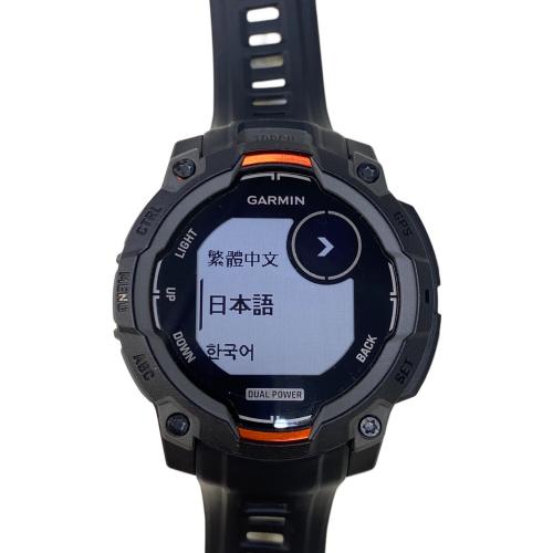 GARMIN (ガーミン) Instinct 3 Dual Power スマートウォッチ 010-02934-30