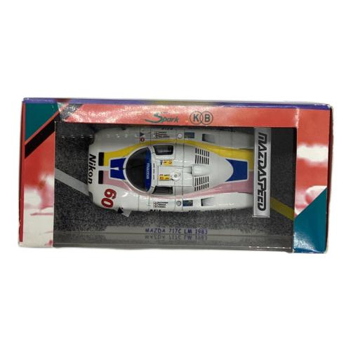 1/43 MAZDA 717C LM 1983 Nikon #60 ミニカー