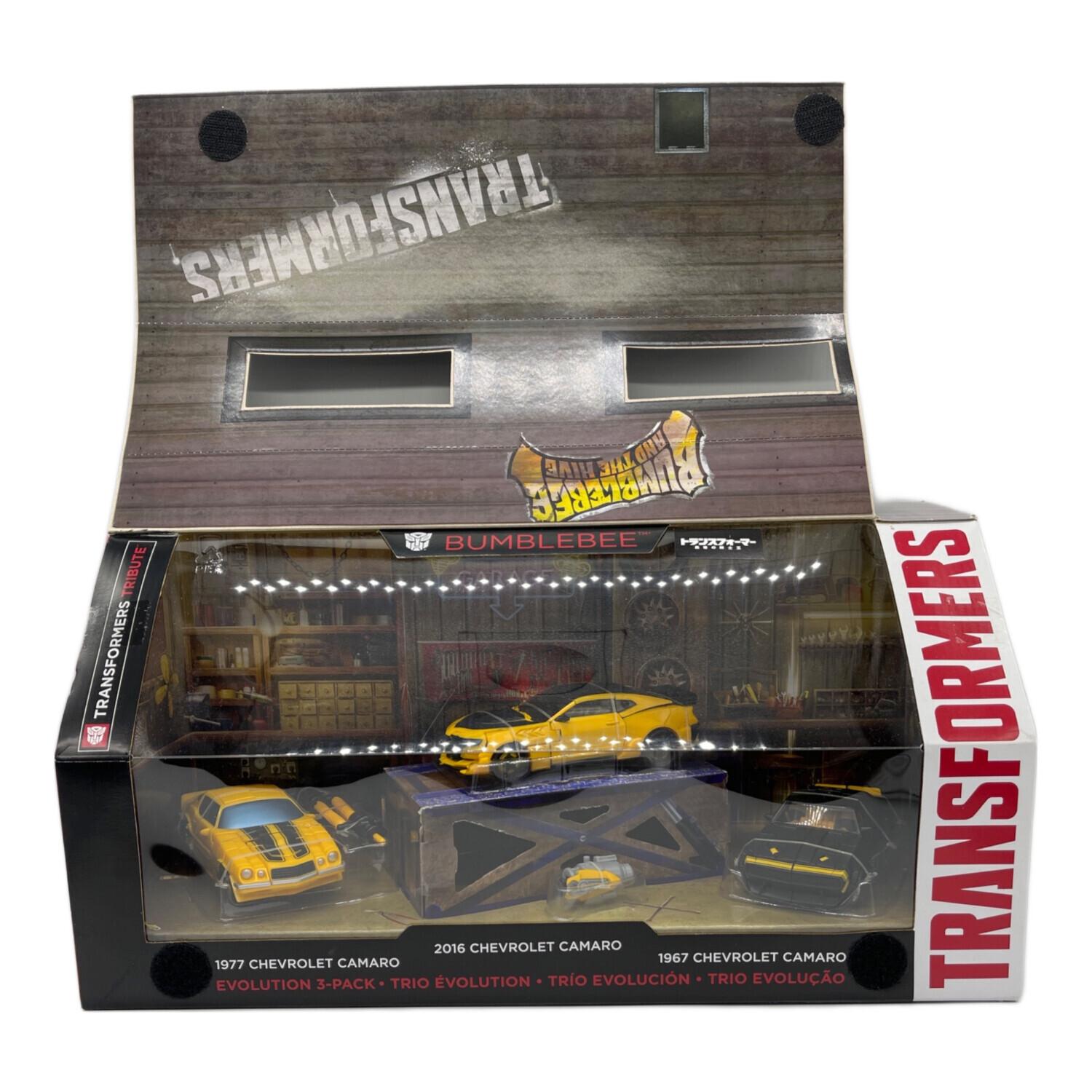トランスフォーマー バンブルビー エボリューション 3パック