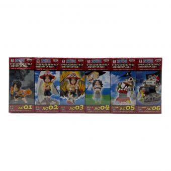 フィギュア ONE PIECE  6点セット ワールドコレクタブルフィギュア ヒストリーオブエース