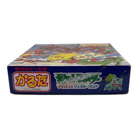 トミー 3倍あそべる！かるた ポケモングッズ 箱キズ有