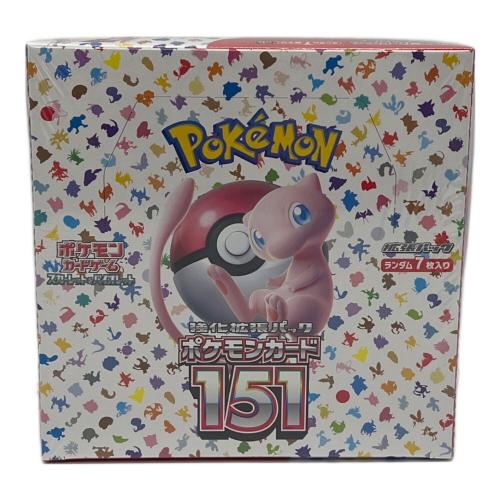 ポケモンカード 強化拡張パック　151BOX