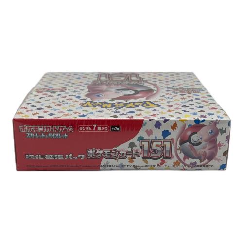 ポケモンカード 強化拡張パック　151BOX