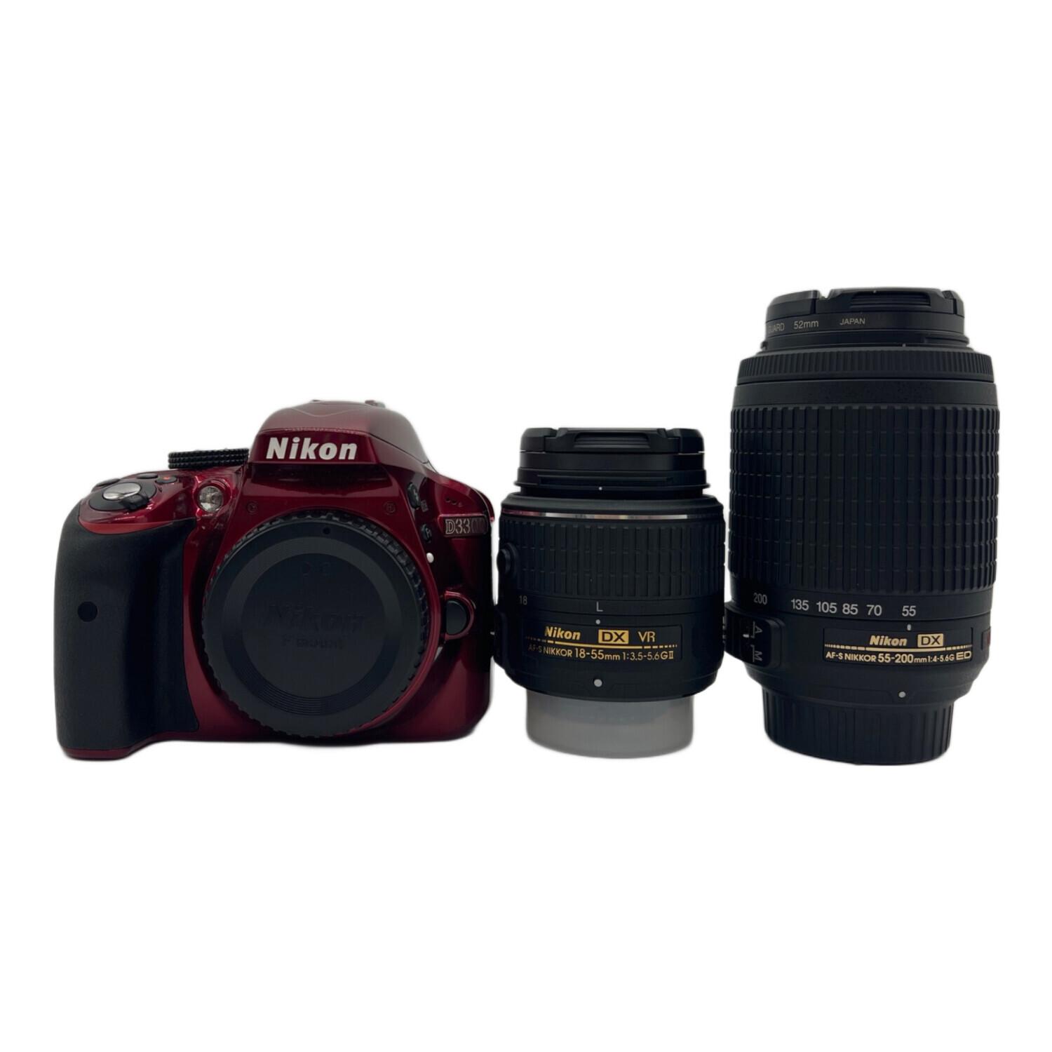 Nikon デジタル一眼レフカメラ ダブルズームキット D3300 2029451