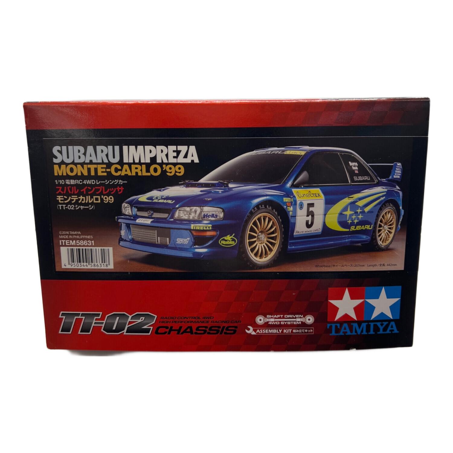 TAMIYA (タミヤ) 1/10RC スバル インプレッサ モンテカルロ'99(TT-02