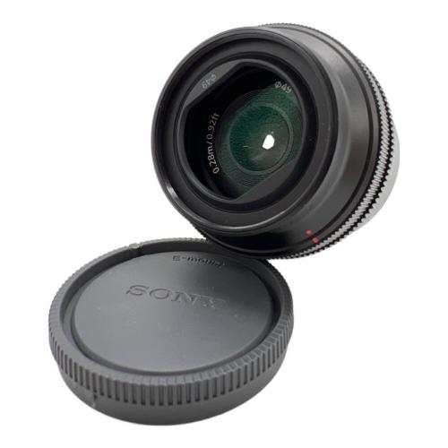 SONY FE 40mm F2.5 G SEL40F25G