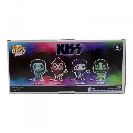 Funko POP! KISS フィギュア4体セット ファンコポップ Amazon.com: Pop! KISS (Color Spotlight) 4-Pack : Toys & Games