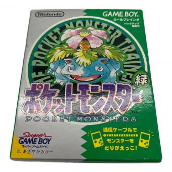 ポケットモンスター緑 ゲームボーイ用ソフト -