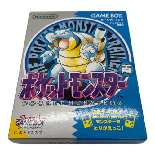 ポケットモンスター青 ゲームボーイ用ソフト -