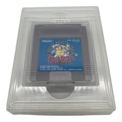 ポケットモンスター青 ゲームボーイ用ソフト -