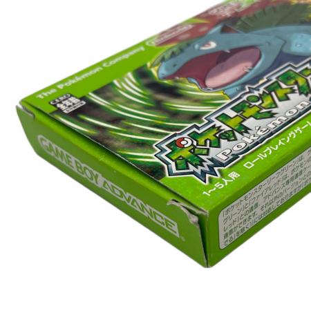 ポケットモンスター ポケモン リーフグリーン 箱付き 完品 ポケモン