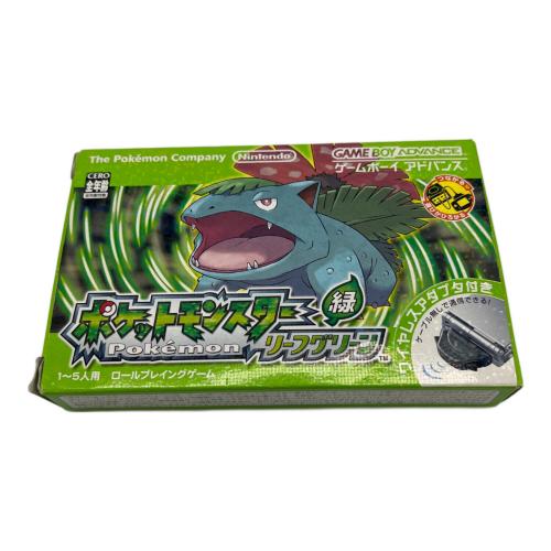 ポケットモンスター リーフグリーン ゲームボーイアドバンス用ソフト -