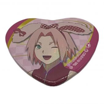 NARUTO (ナルト)ハート型 ホロバッジ サンリオキャラクターズ