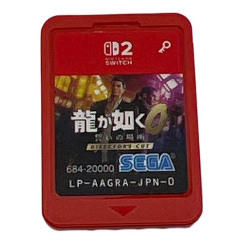 龍が如く0  誓いの場所 Nintendo Switch2用ソフト CERO D (17歳以上対象)