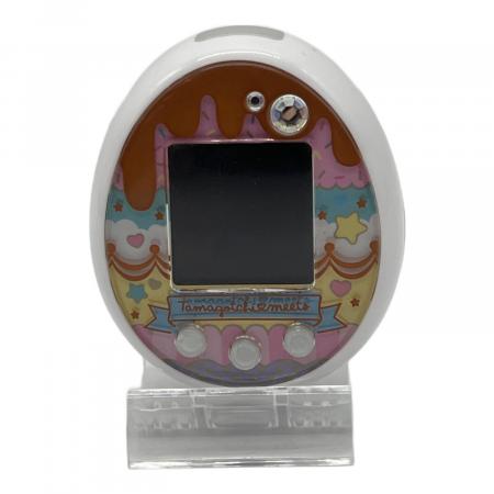 【美品】BANDAI たまごっちみーつ スイーツみーつver. たまごっちみーつ スイーツみーつver ホワイト 本体のみ 動作確認済み