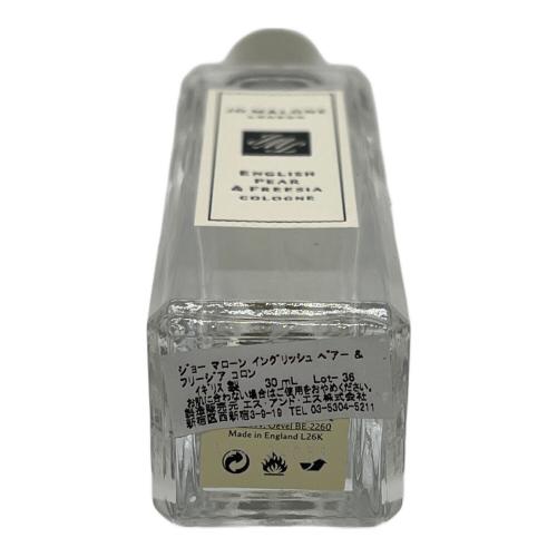 JO MALONE (ジョーマローン) オーデコロン 30ml 残量80%-99% ENGLISH PEAR＆FREESIA