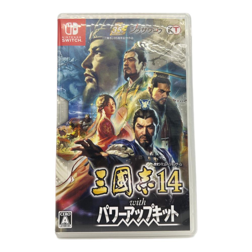 【美品】三国志14 with パワーアップキットswitch版 三國志14 with パワーアップキット Switch 新品 5,100円 中古 7,480円