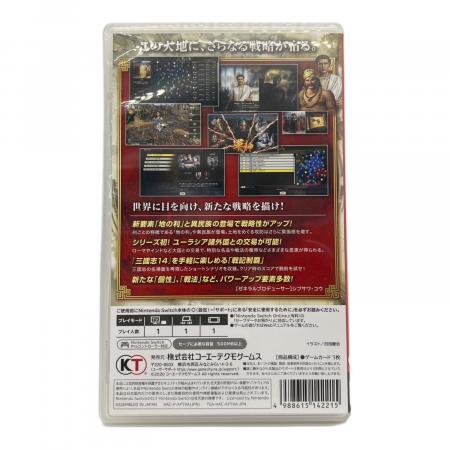 三国志14 with パワーアップキット 任天堂switch用 コーエーテクモゲームス Switch 三國志14withパワーアップキット