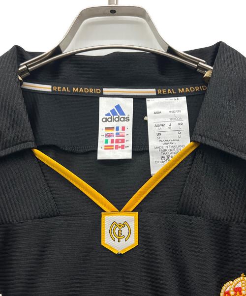 adidas (アディダス) サッカーユニフォーム JW1992 メンズ SIZE XL ブラック レアルマドリード