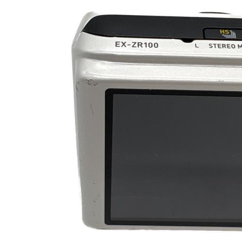 CASIO  コンパクトデジタルカメラ EX-ZR100
