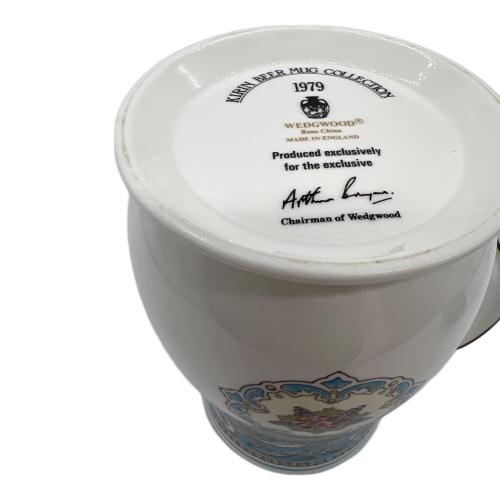 Wedgwood (ウェッジウッド) ビアマグ KIRIN BEER MUG COLLECTION 1979 ※内部ひび割れ有