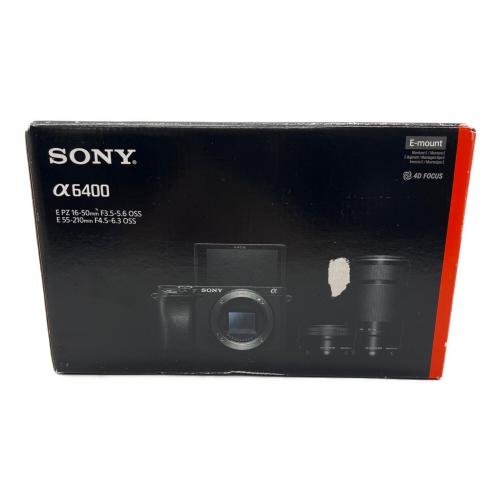  SONY a6400_ダブルズームレンズキット ILCE-6400Y