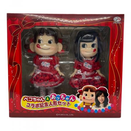 エースコックとペコちゃんフィギュアセット ペコちゃん＆あっちゃん コラボ人形セット フィギュア｜トレファクONLINE