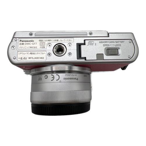 Panasonic  ミラーレス一眼カメラ DMC-GF7 LUMIX ダブルズームレンズキット