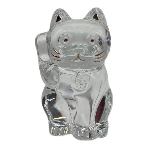 Baccarat (バカラ) 招き猫 クリスタル